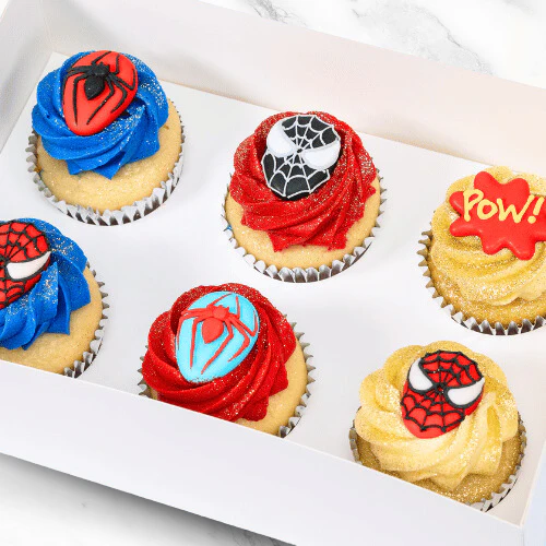 Amazing Spiderman Cupcakes (6)