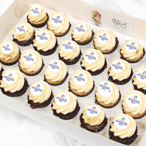 International Recruiters Day Mini Cupcakes (24)