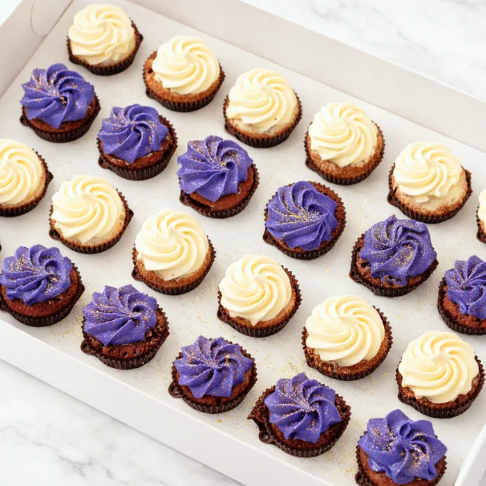 International Women's Day Power Mini Cupcakes (24)
