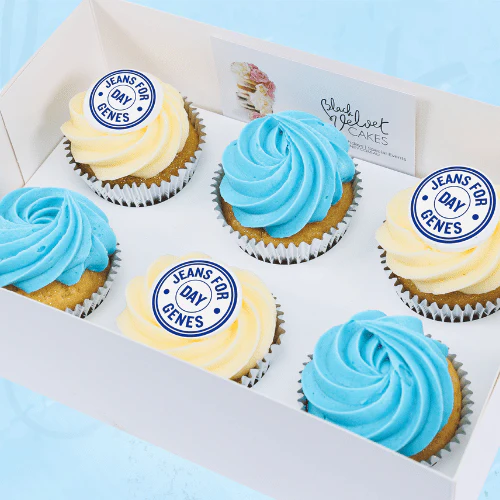 Jeans for Genes Day Cupcakes (6)