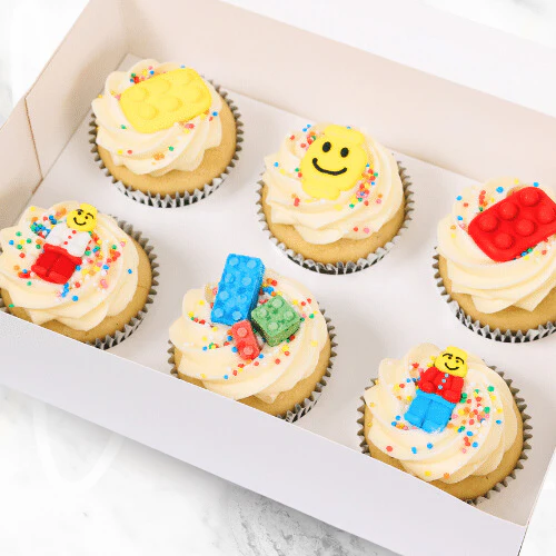 Lego Land Sprinkle Cupcakes