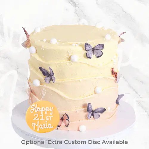 LOW GLUTEN Butterfly Cake - Image 3