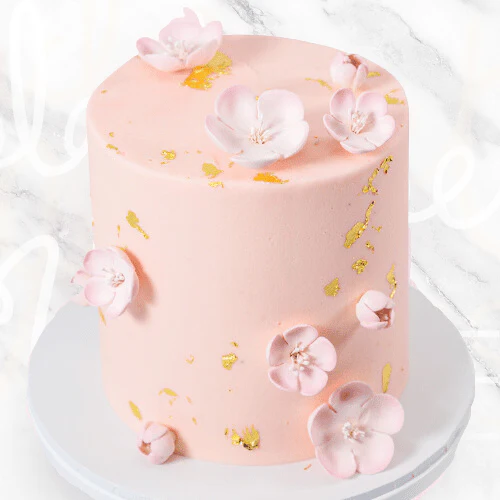 LOW GLUTEN Cherry Blossom Cake