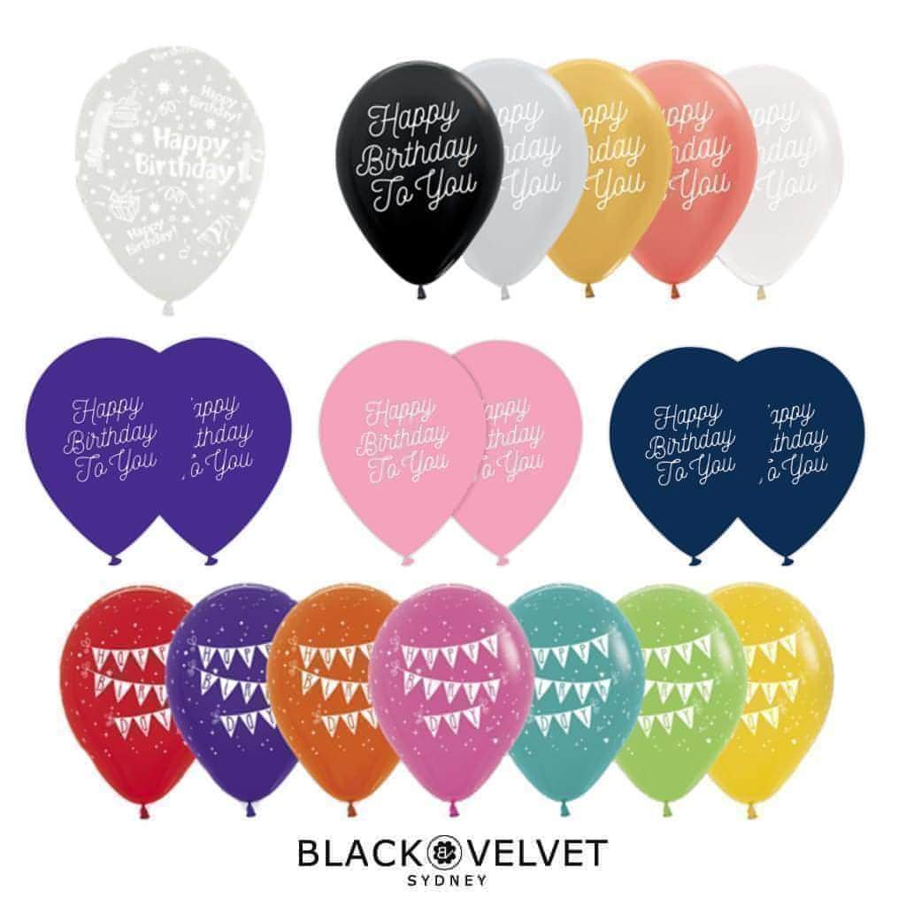 LOW-GLUTEN Happy Birthday Cupcakes Gift Pack (12) - Image 4