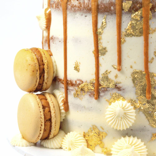 Multi-Tier Blooming Caramel Cake - Image 2