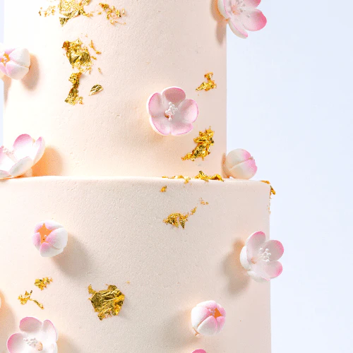 Multi-Tier Cherry Blossom Cake - Image 3