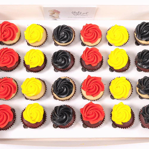 NAIDOC Colours  Mini Cupcakes (24) - Image 2