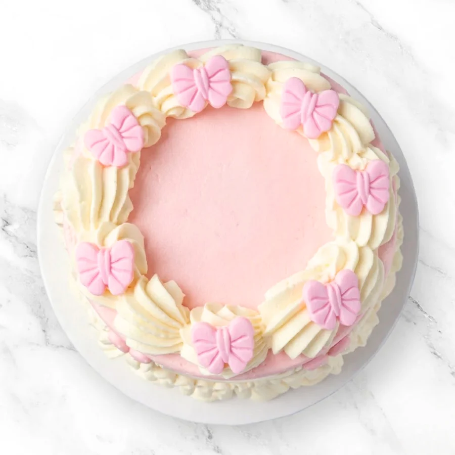 Pink Baby Vintage Cake - Image 2