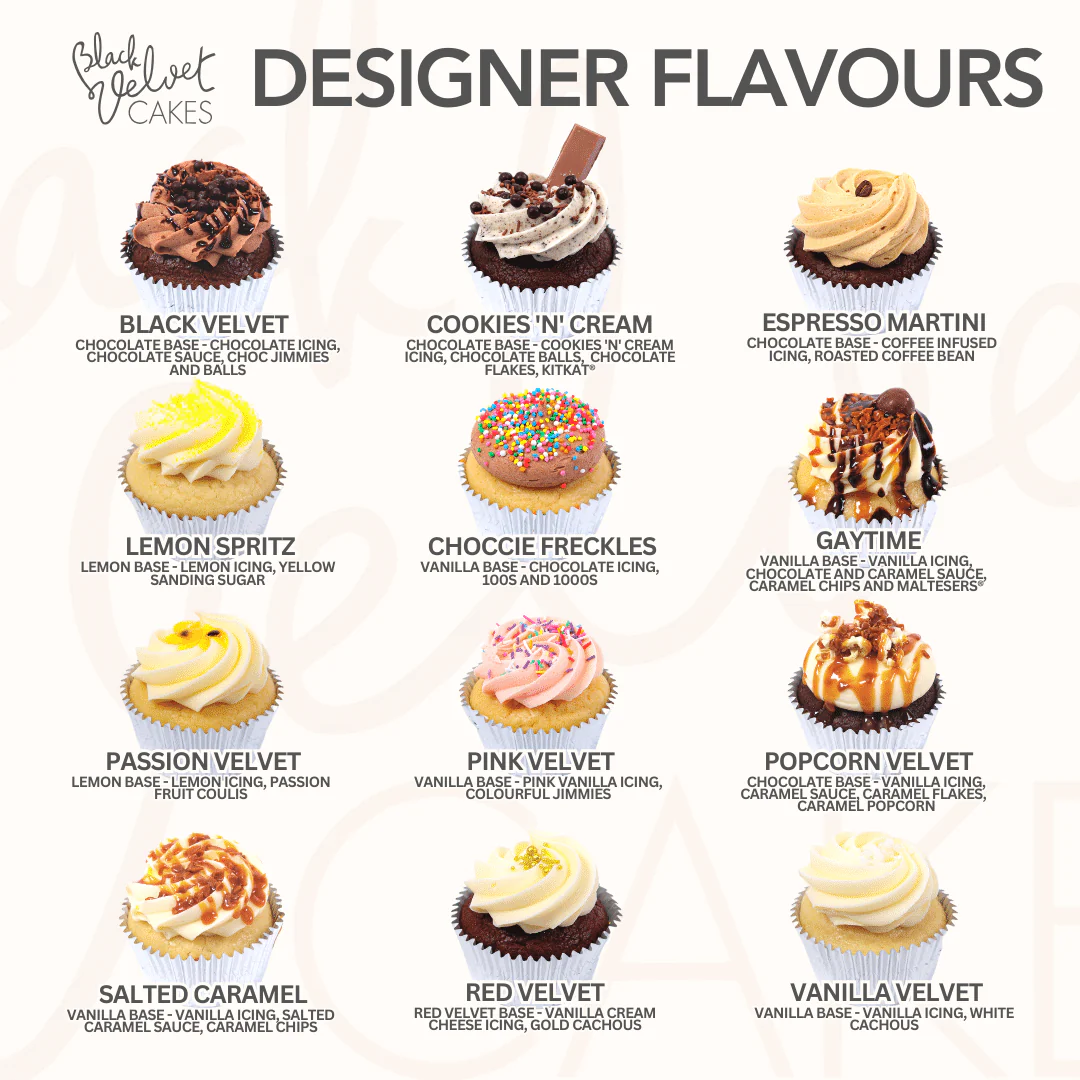 Roses and Hearts Gift Pack (6 Cupcakes, Balloon, Card) - Image 4