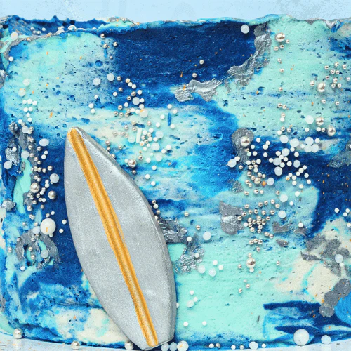 Beach Surfing Swell Cake - Image 2