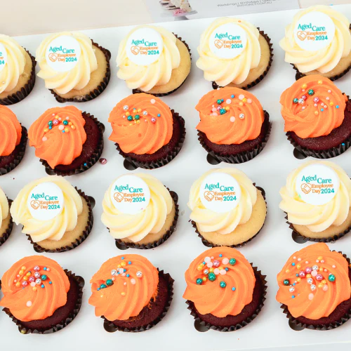 Sydney Aged Care Employee Day Mini Cupcakes (24) - Image 2
