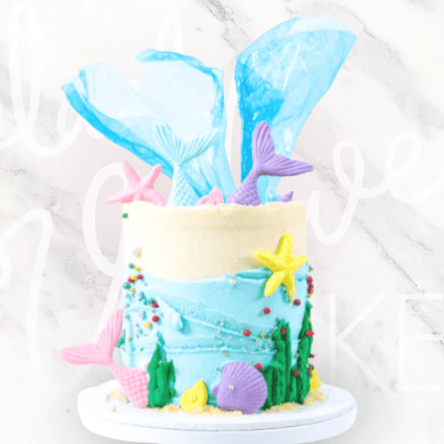 Under the Sea Mermaid Cake