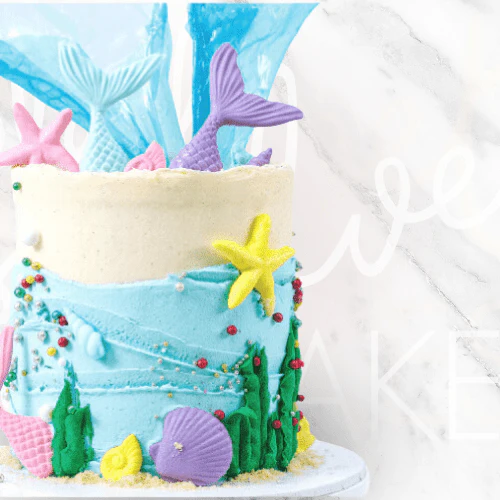 Under the Sea Mermaid Cake - Image 2