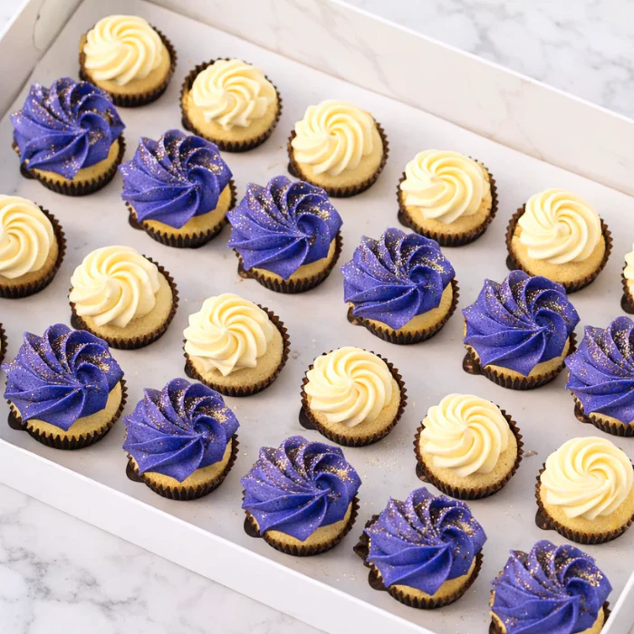 VEGAN International Women's Day Power Mini Cupcakes (24)