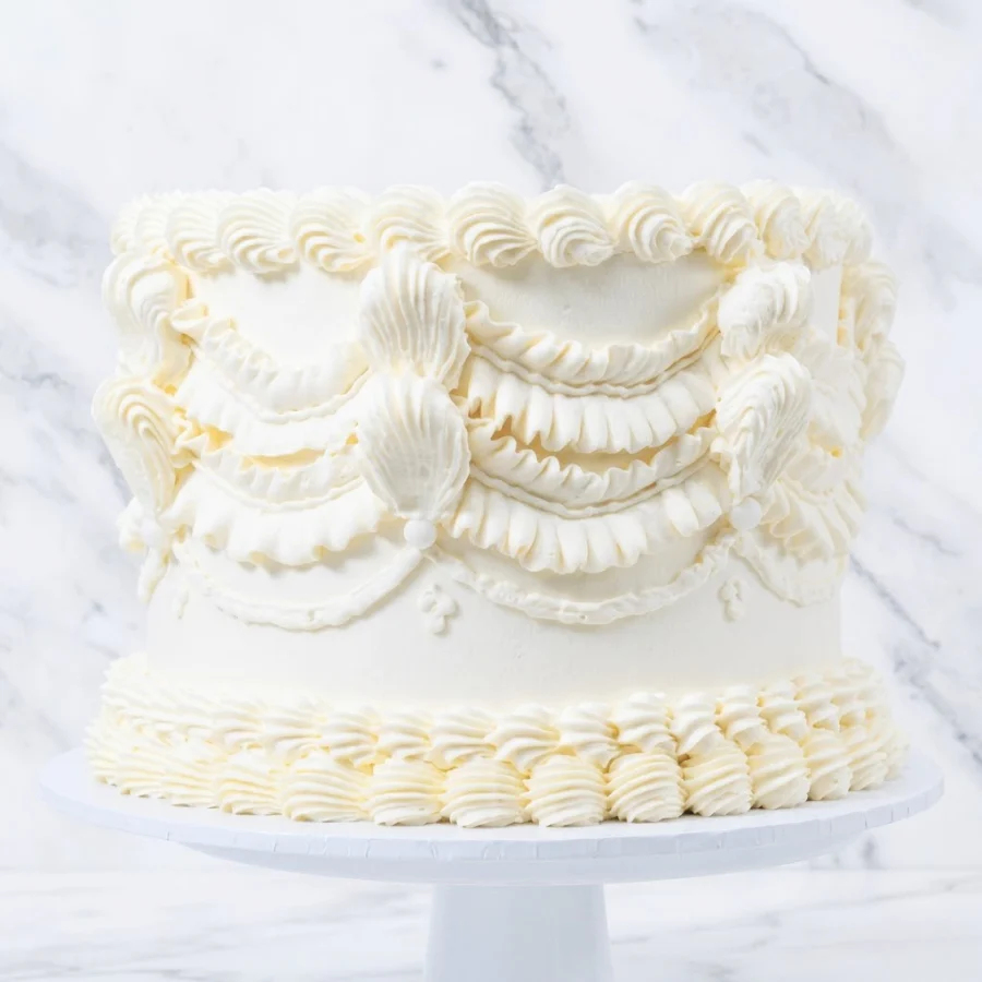 Vintage Wedding Cake - Image 4